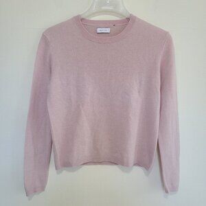 Made for ITALIC 100% Cashmere Sweater Pullover Pink Size S